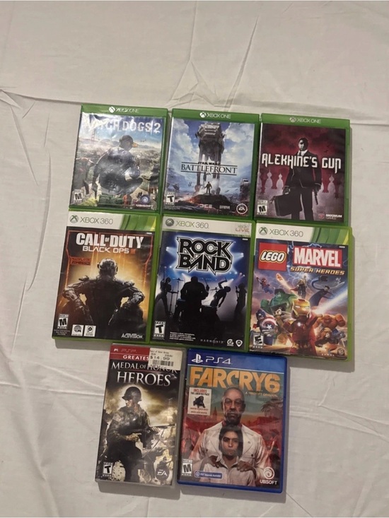 Other - Xbox One Xbox 360 ps2 And Ps4 Games Disk
